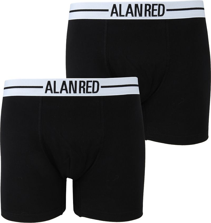 Alan Red Boxers Lot de 2  Noir taille S
