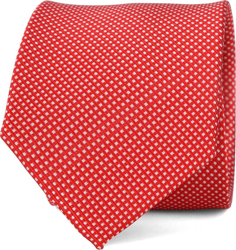Suitable Cravate Soie F91-6   Rouge
