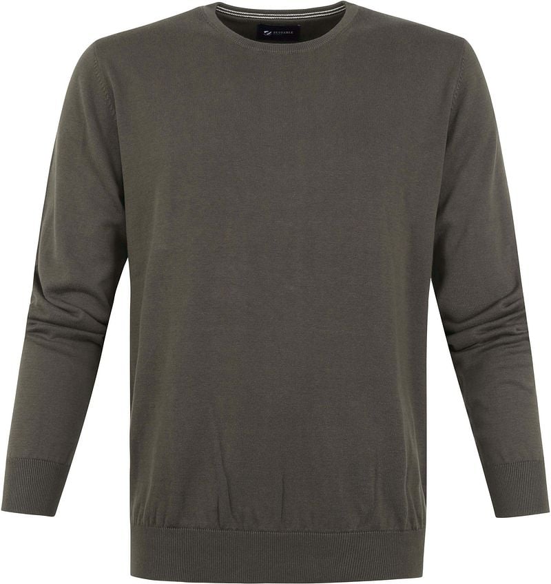 Suitable Respect Pull Oini Col Rond Foncé Vert Vert foncé taille M