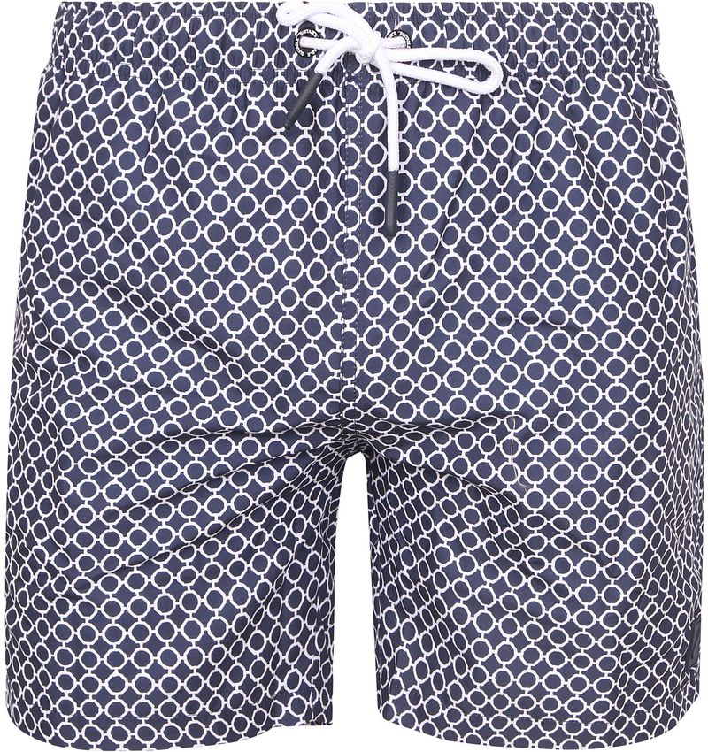 Suitable Badeshorts Circle Chain Navy - Größe M günstig online kaufen