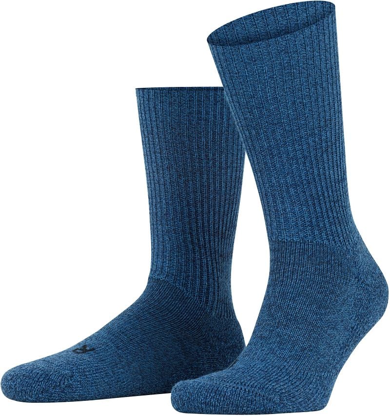 FALKE Walkie Wander Socken Wool Blend Blau 6660 - Größe 42-43 günstig online kaufen