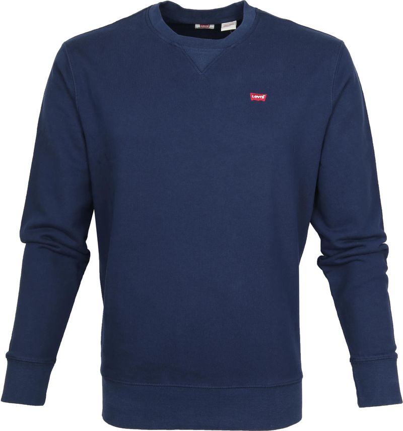 levi's original sweater donkerblauw