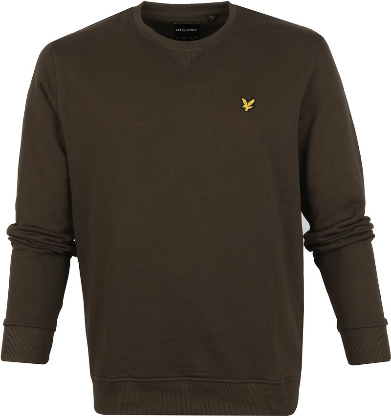 Lyle & Scott Pull Olive  Vert Vert foncé taille XS