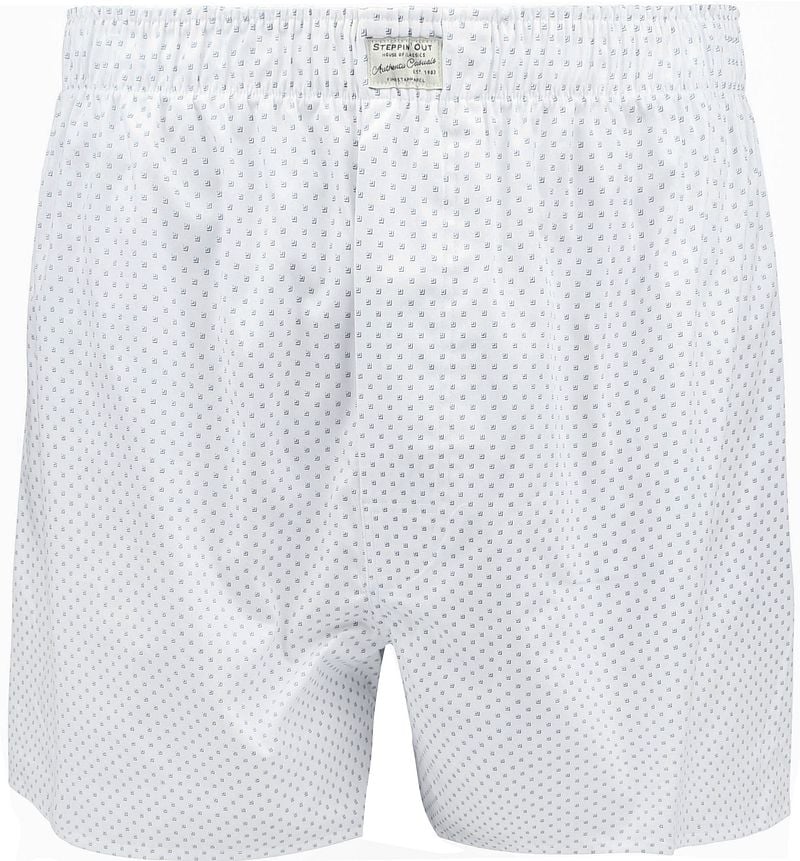 Steppin' Out Boxershort Print Wit