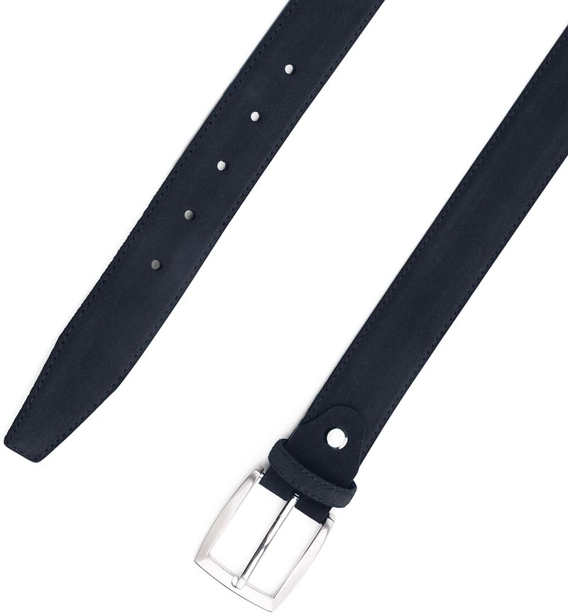 Suitable Wildleder Gürtel Dunkelblau 309 - Größe 95 günstig online kaufen