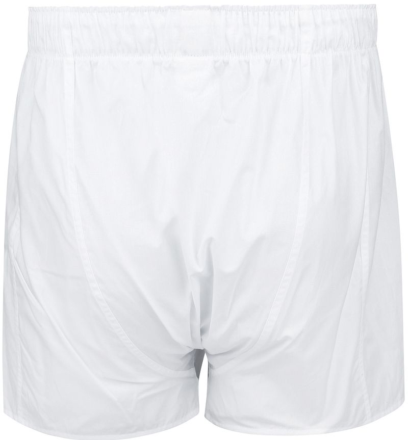 Steppin' Out Boxershort Solid Poplin Weiß - Größe S günstig online kaufen