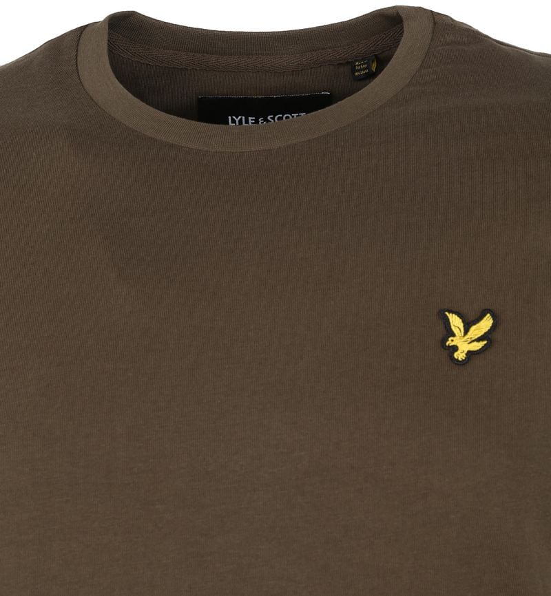 Lyle & Scott T-Shirt Aus 100% Baumwolle Gerader Schnitt günstig online kaufen