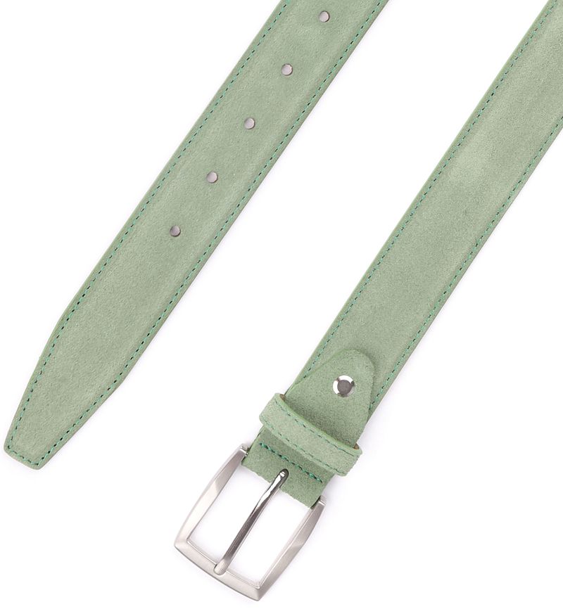 Suitable Ledergürtel Wildleder Grün - Größe 105 günstig online kaufen