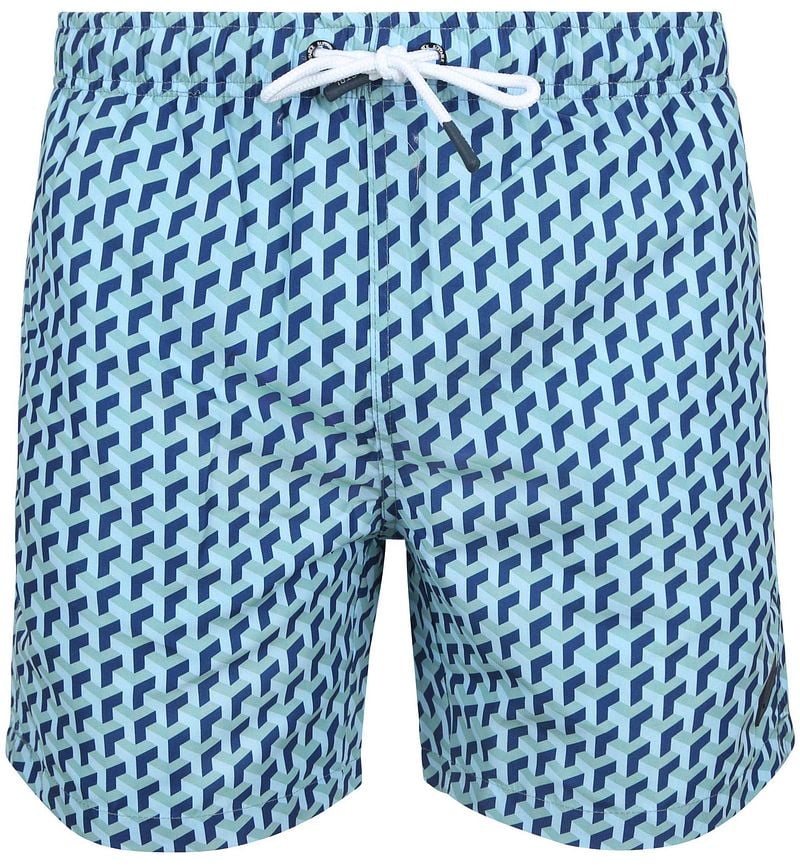 Suitable Zwembroek Print Blauw