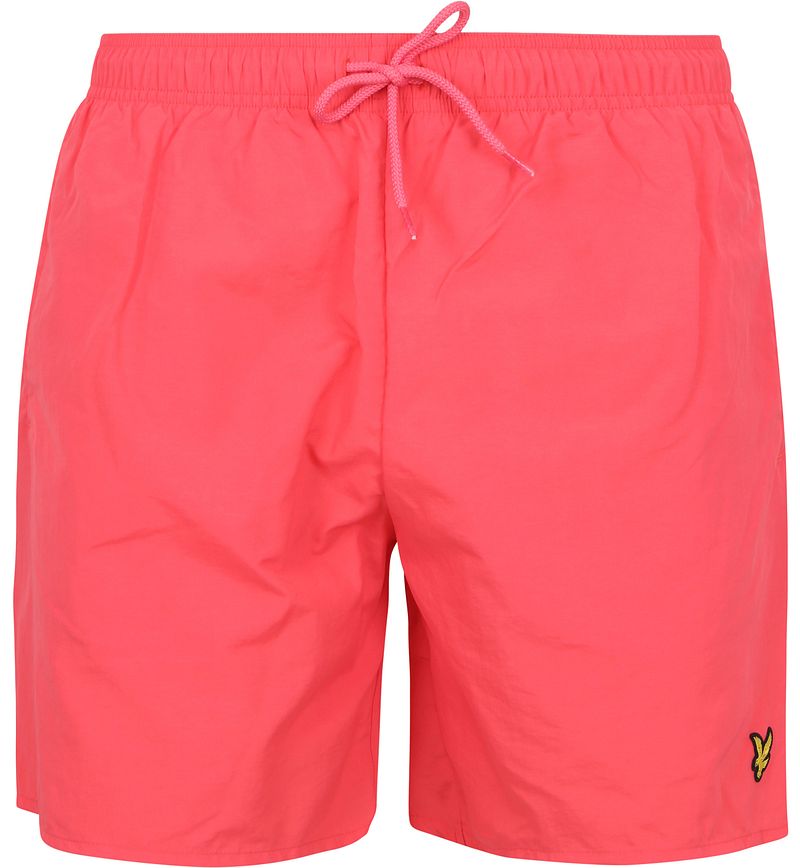 Lyle & Scott Badeshorts Plain Rosa - Größe XL günstig online kaufen