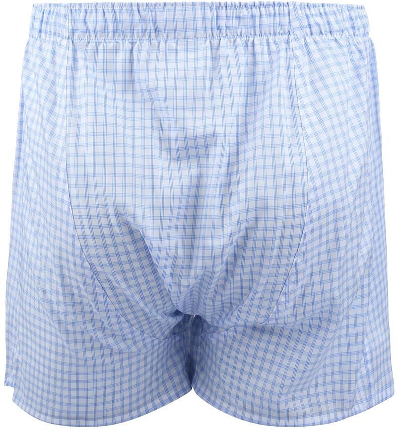 Steppin' Out Boxershort Kariert Blau - Größe M günstig online kaufen