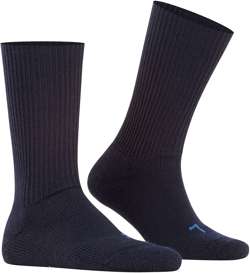 FALKE Walkie Wander Socken Wool Blend Marine Blau6120 - Größe 46-48 günstig online kaufen