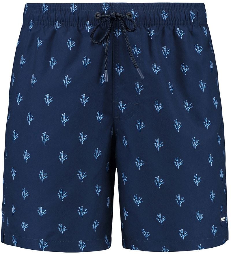 Shiwi Badeshorts Mike Sketched Coral Navy - Größe S günstig online kaufen