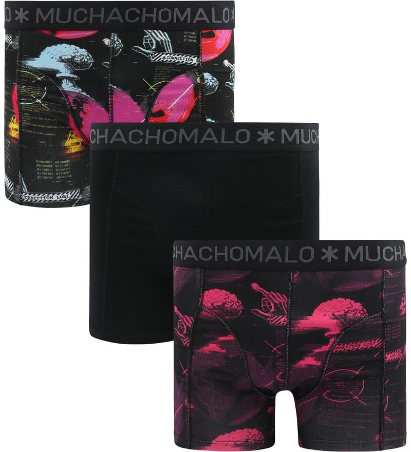 Muchachomalo Boxershorts 3er-Pack Binary - Größe 3XL günstig online kaufen
