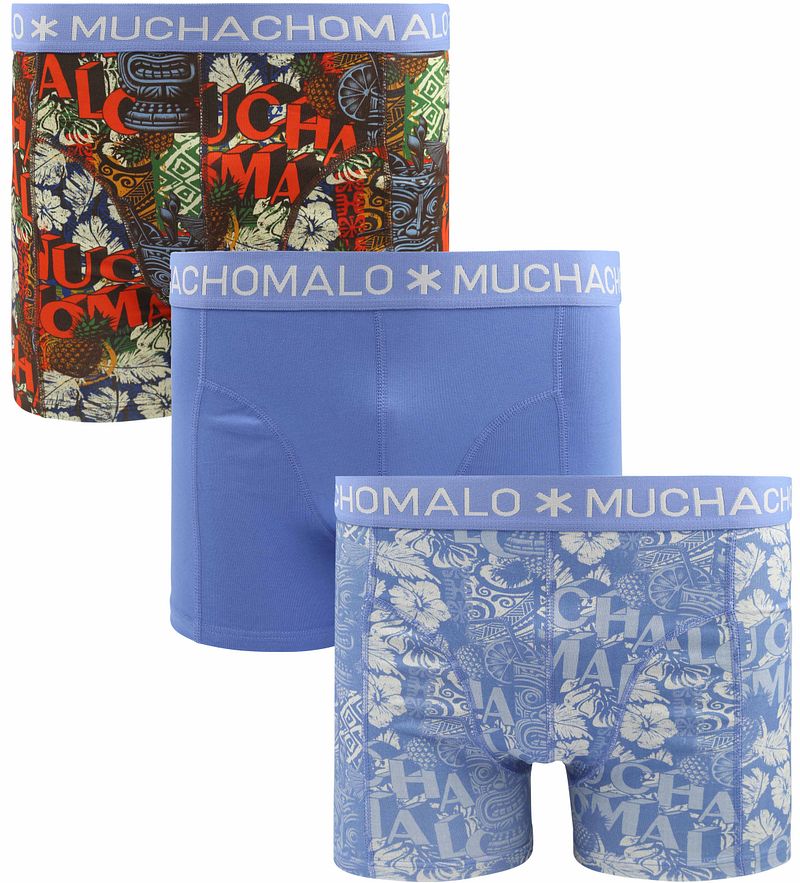 Muchachomalo Boxershorts 3er-Pack Tiki - Größe XL günstig online kaufen