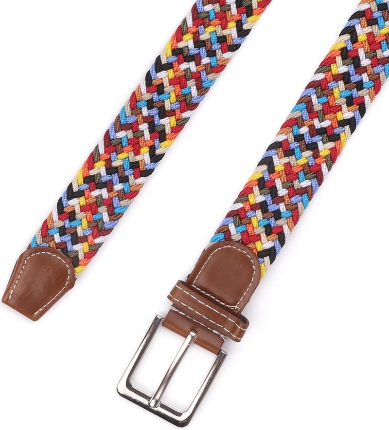 Suitable Geflochtener Gürtel Meerkleurig - Größe 95 günstig online kaufen