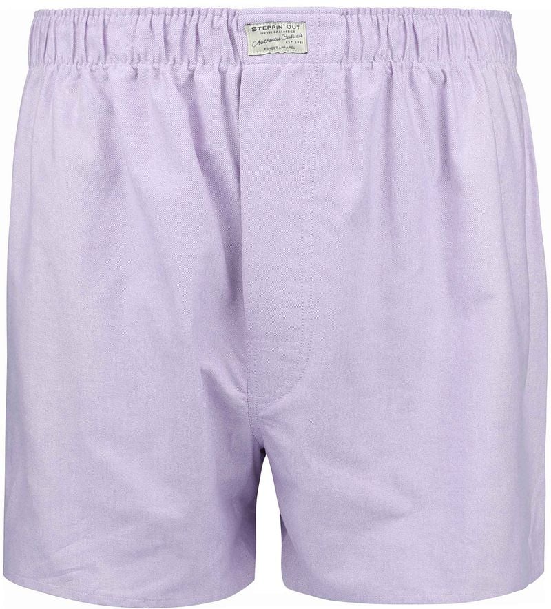 Steppin' Out Boxershort Oxford Paars