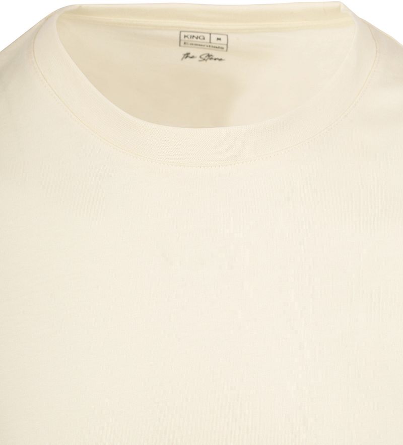 KING Essentials The Steve T-Shirt Ecru