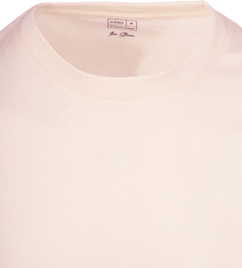 KING Essentials The Steve T-Shirt Lichtroze