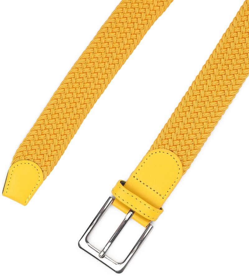 Suitable Geflochtener Gürtel Gelb - Größe 95 günstig online kaufen