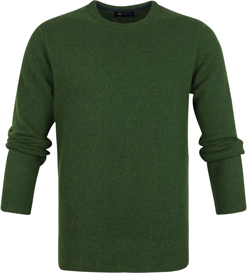 Suitable Pull Agneline Col Rond Vert taille M