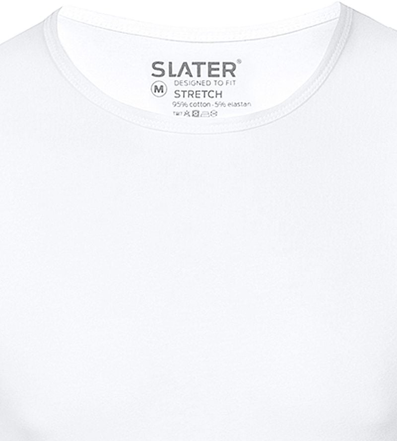 Slater 2er-Pack Stretch T-shirt Weiß - Größe XL günstig online kaufen