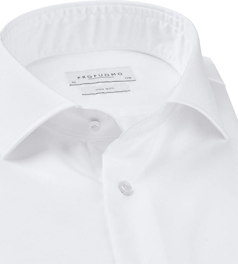 Profuomo Hemd Extra Lange Ärmel Cutaway Weiß - Größe 37 günstig online kaufen