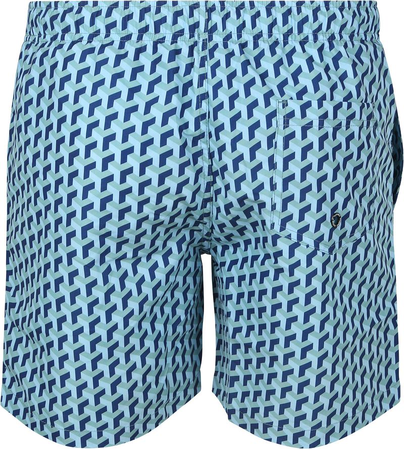 Suitable Zwembroek Print Blauw