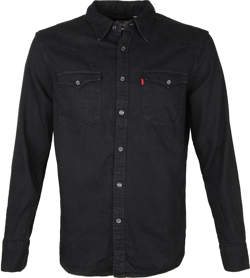 Levi's Barstow Hemd Schwarz - Größe S günstig online kaufen