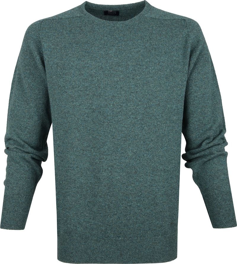 William Lockie Pull Agneline Moyen Vert taille M