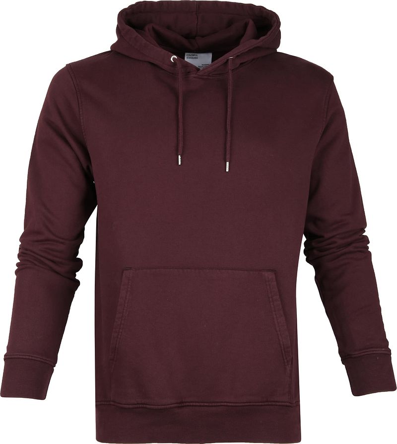 Colorful Standard Organic Hoodie Bordeaux