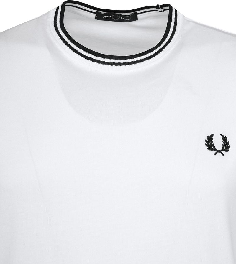 Fred Perry T-shirt Weiß - Größe XXL günstig online kaufen