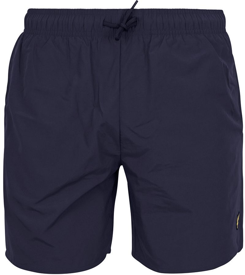 Lyle & Scott Badeshorts Plain Navy - Größe L günstig online kaufen