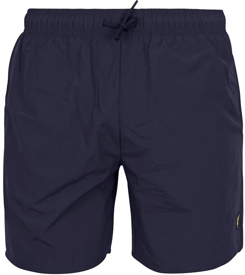 Lyle & Scott Badeshorts Plain Navy - Größe M günstig online kaufen