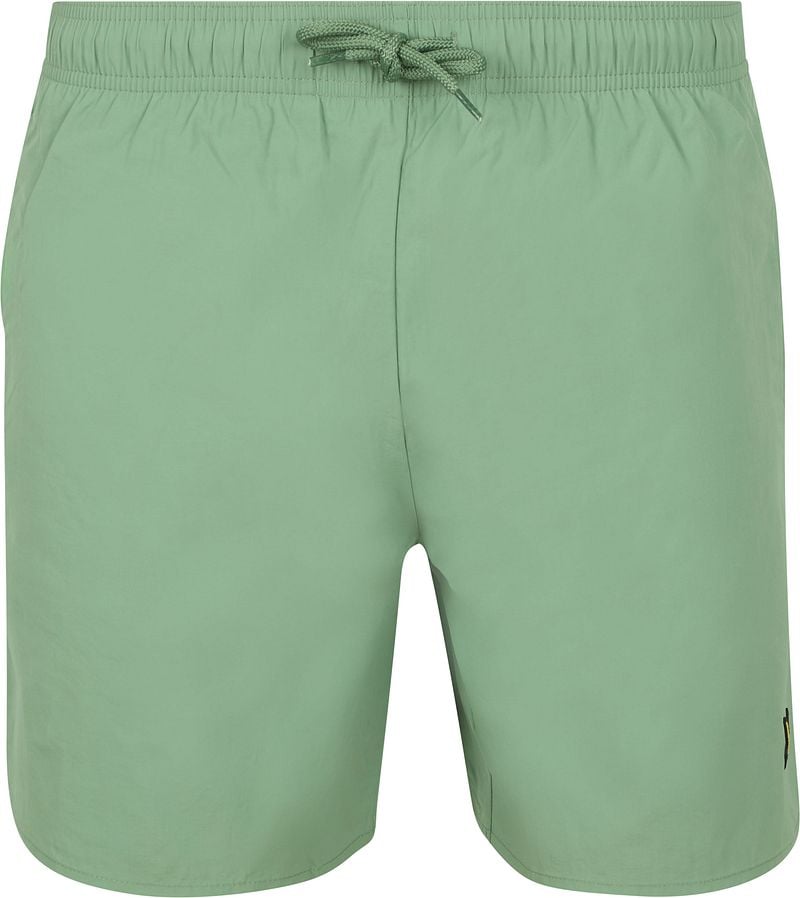Lyle & Scott Badeshorts Plain Grün - Größe XL günstig online kaufen