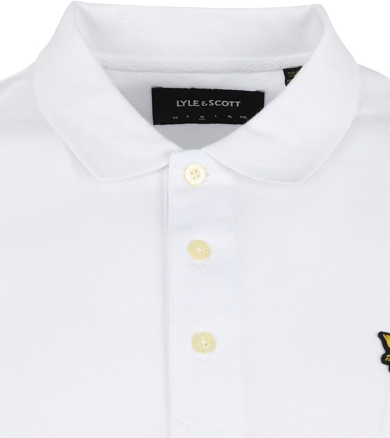 Lyle and Scott Poloshirt Weiß  - Größe XS günstig online kaufen