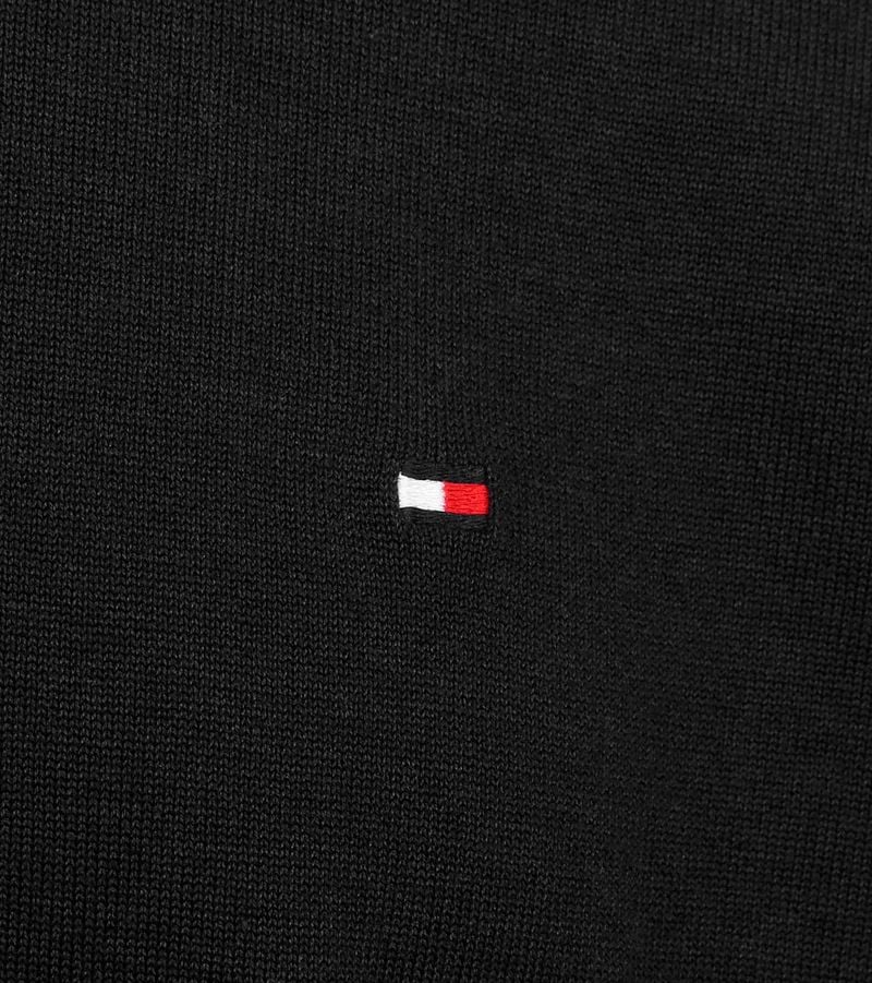 Tommy Hilfiger Pullover Rundhals Schwarz - Größe M günstig online kaufen