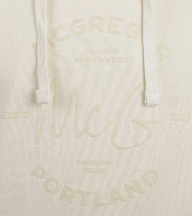 McGregor Hoodie Logo Ecru