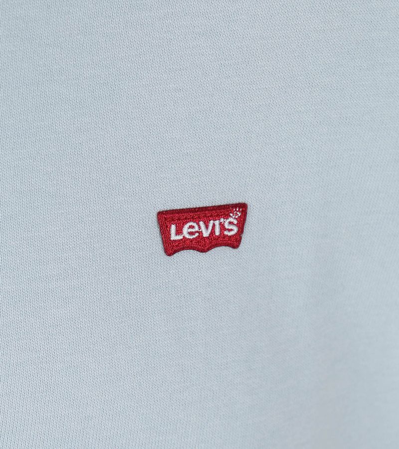 Levi's T-shirt Original Lichtblauw
