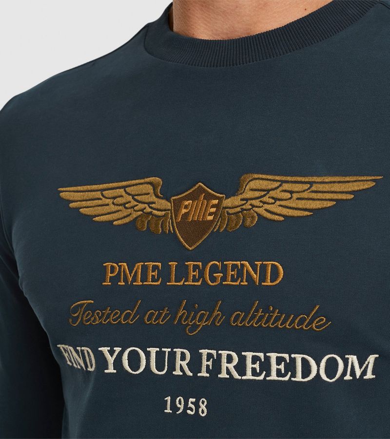 PME Legend Sweater Terry Navy