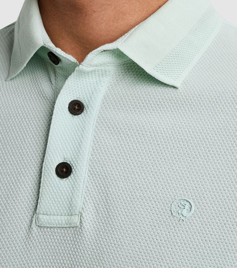 Cast Iron Popcorn Poloshirt Opal Blauw