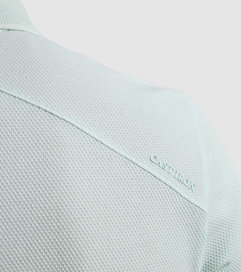 Cast Iron Popcorn Poloshirt Opal Blauw