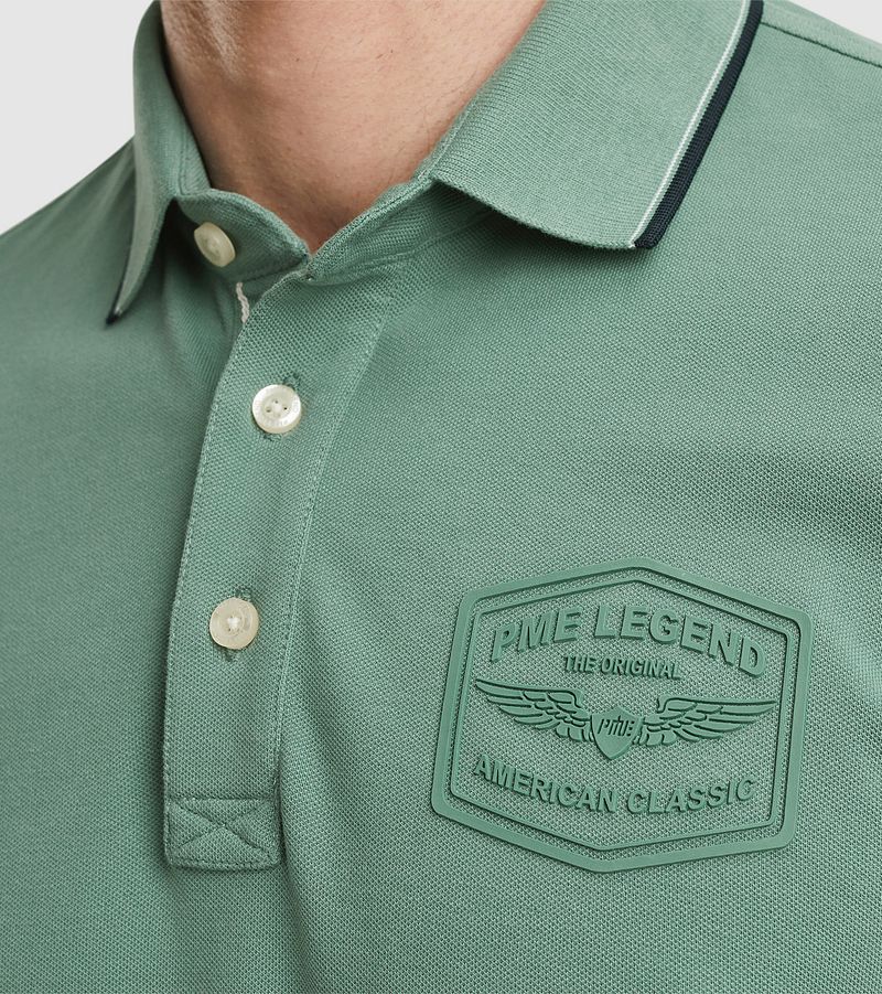 PME Legend Pique Polo Turquoise