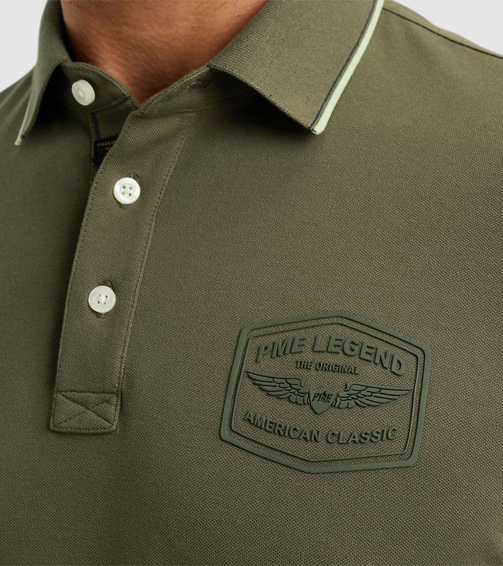 PME Legend Pique Polo Ivy Groen
