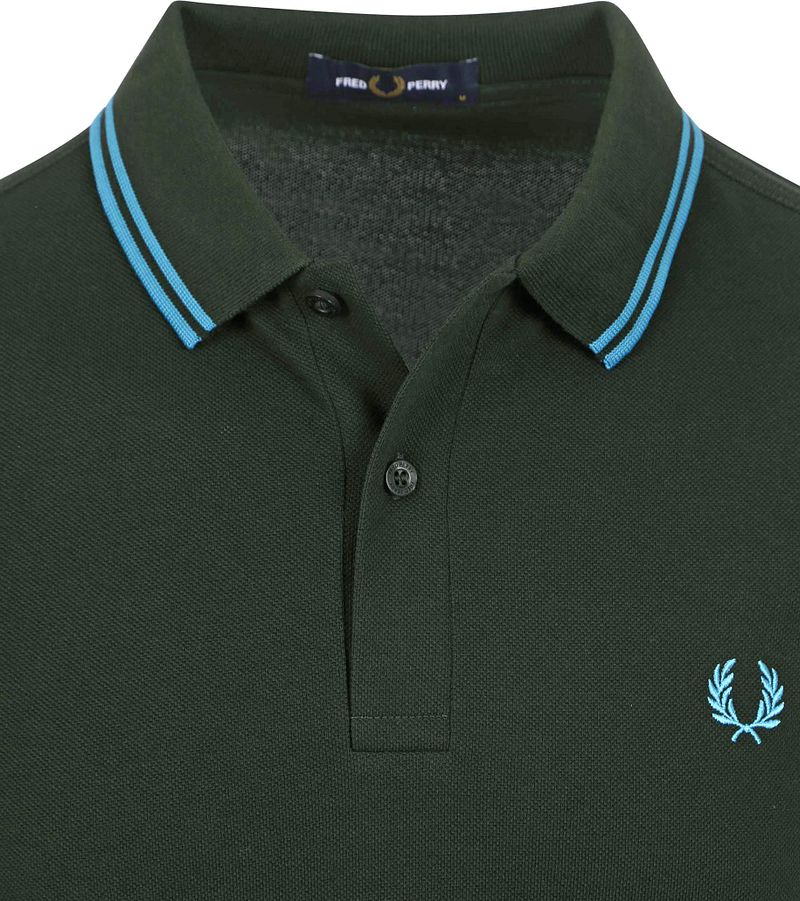 Fred Perry Polo M3600 Donkergroen W64