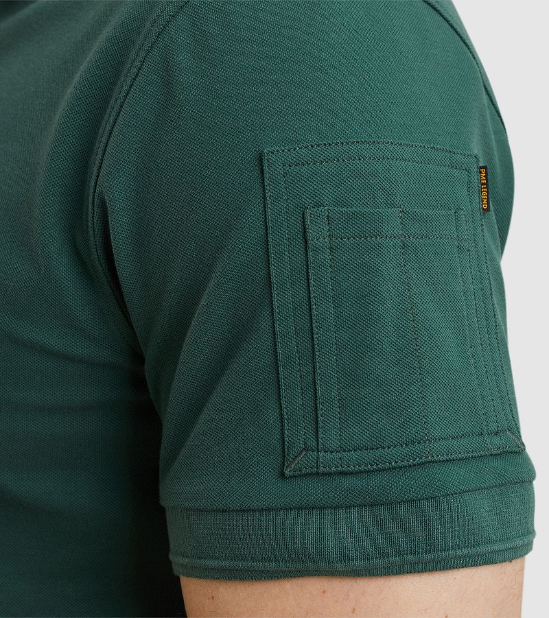 PME Legend Poloshirt Trackway Forest Groen
