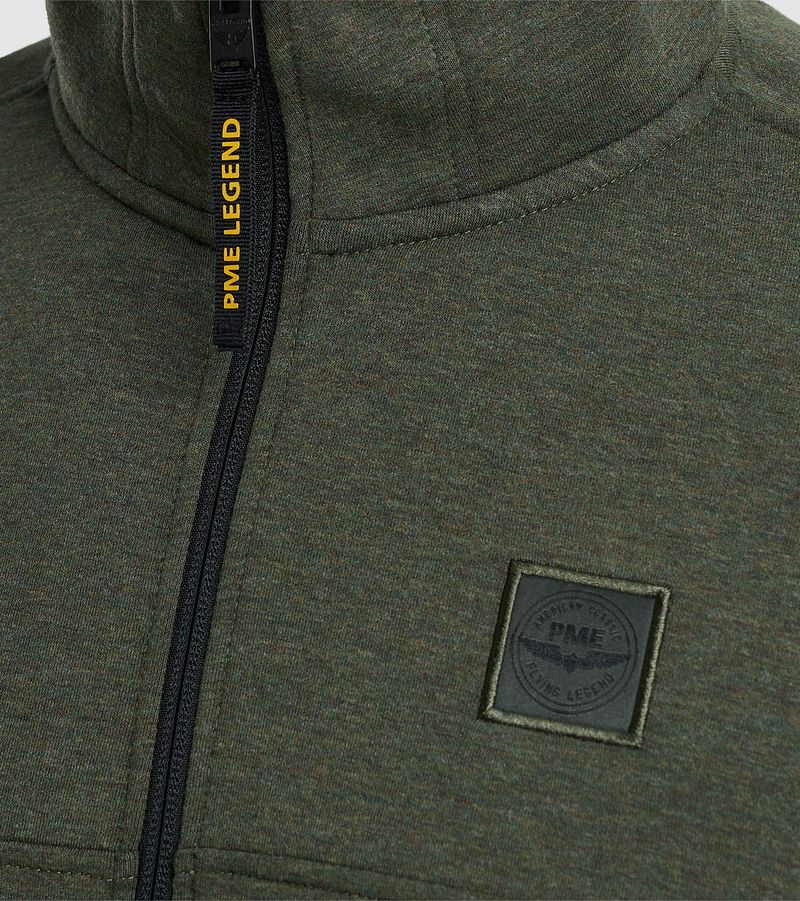 PME Legend Vest Interlock Donkergroen