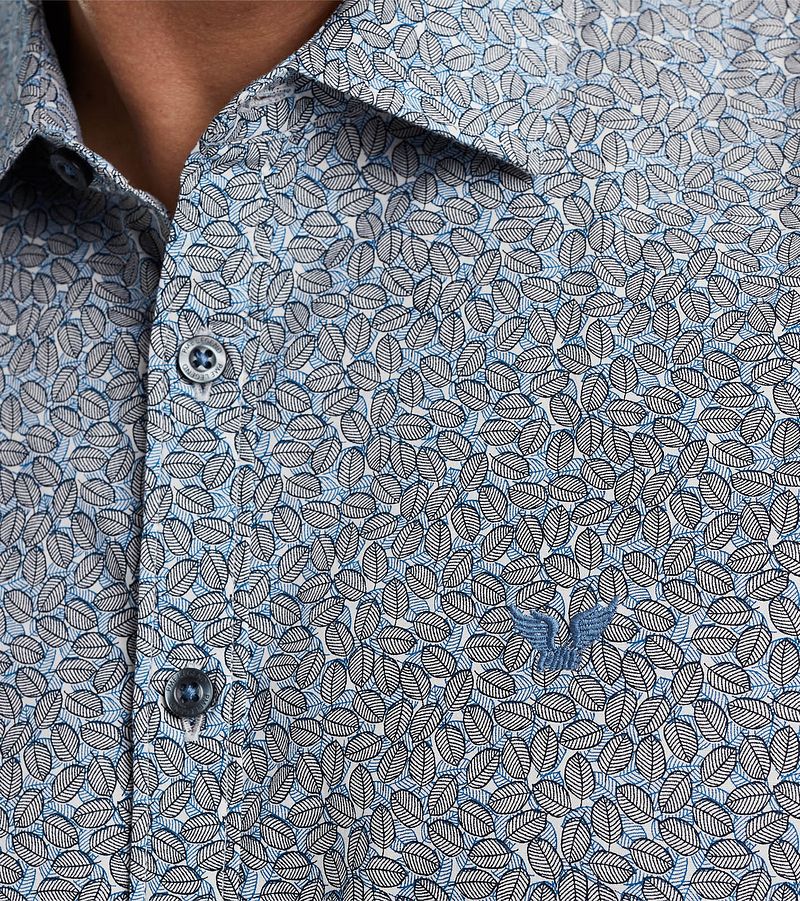 PME Legend Overhemd Print Blauw