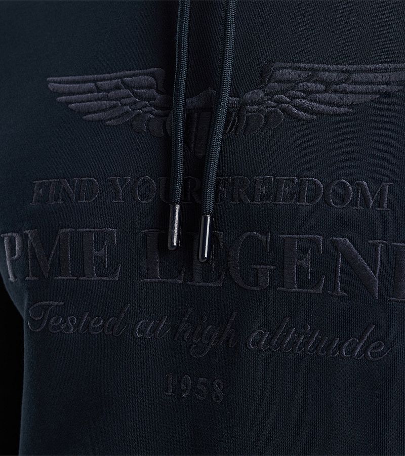 PME Legend Hoodie Soft Teddy Navy