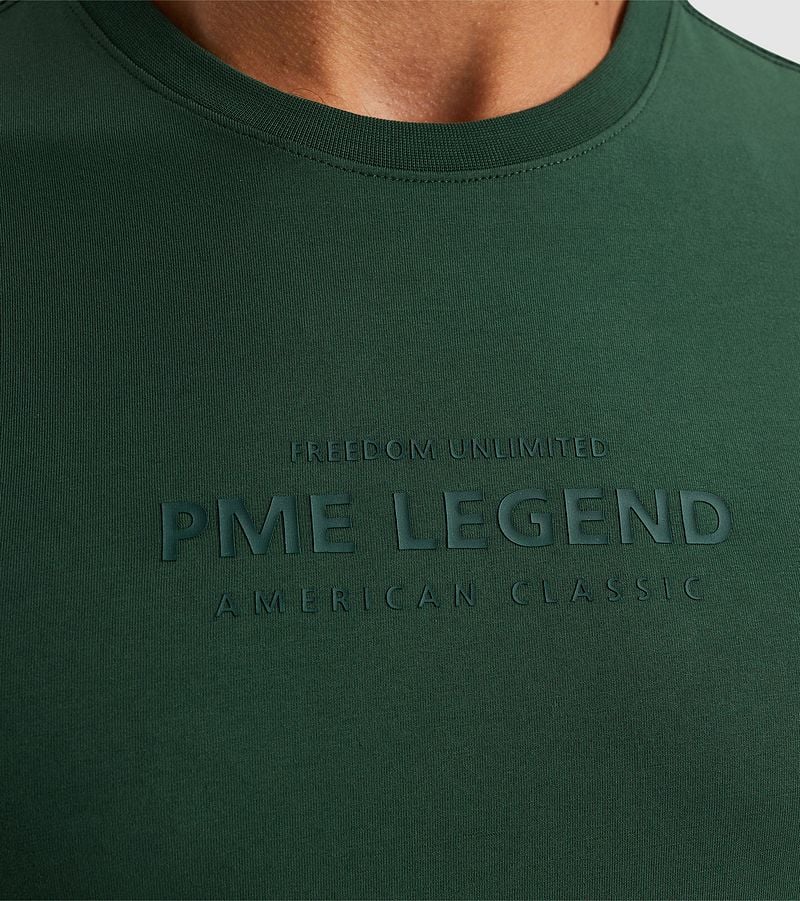 PME Legend Jersey T-Shirt Logo Grün - Größe XXL günstig online kaufen